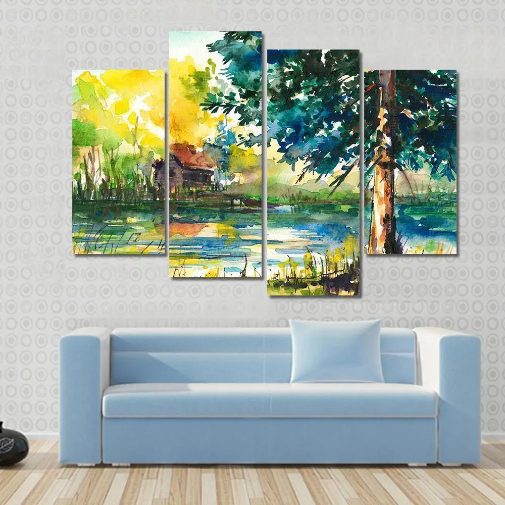 Nature Mountain Landscape Art - Image 3