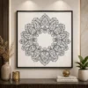 Luxury Intricate Persian Mandala Canvas Wall Art