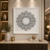 Luxury Intricate Persian Mandala Canvas Wall Art - Image 4