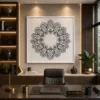 Luxury Intricate Persian Mandala Canvas Wall Art - Image 3