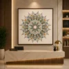 Sacred Earthy Boho Mandala Fine Art Print - Image 2