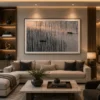 Modern Serene Waterscape Wall Art - Image 4