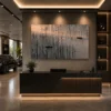 Modern Serene Waterscape Wall Art - Image 5