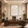 Continuous Line Wildlife Safari Canvas Wall Art